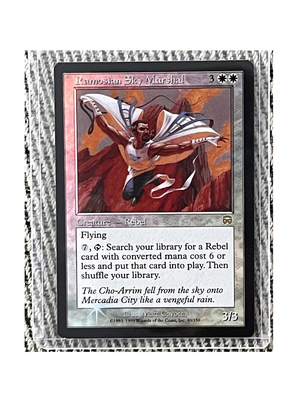 Ramosian Sky Marshal – Meridian Foil – Magic: The Gathering